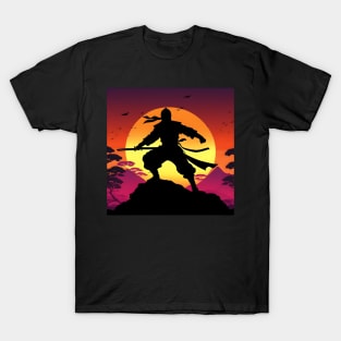 Strong Ninja silhouette T-Shirt